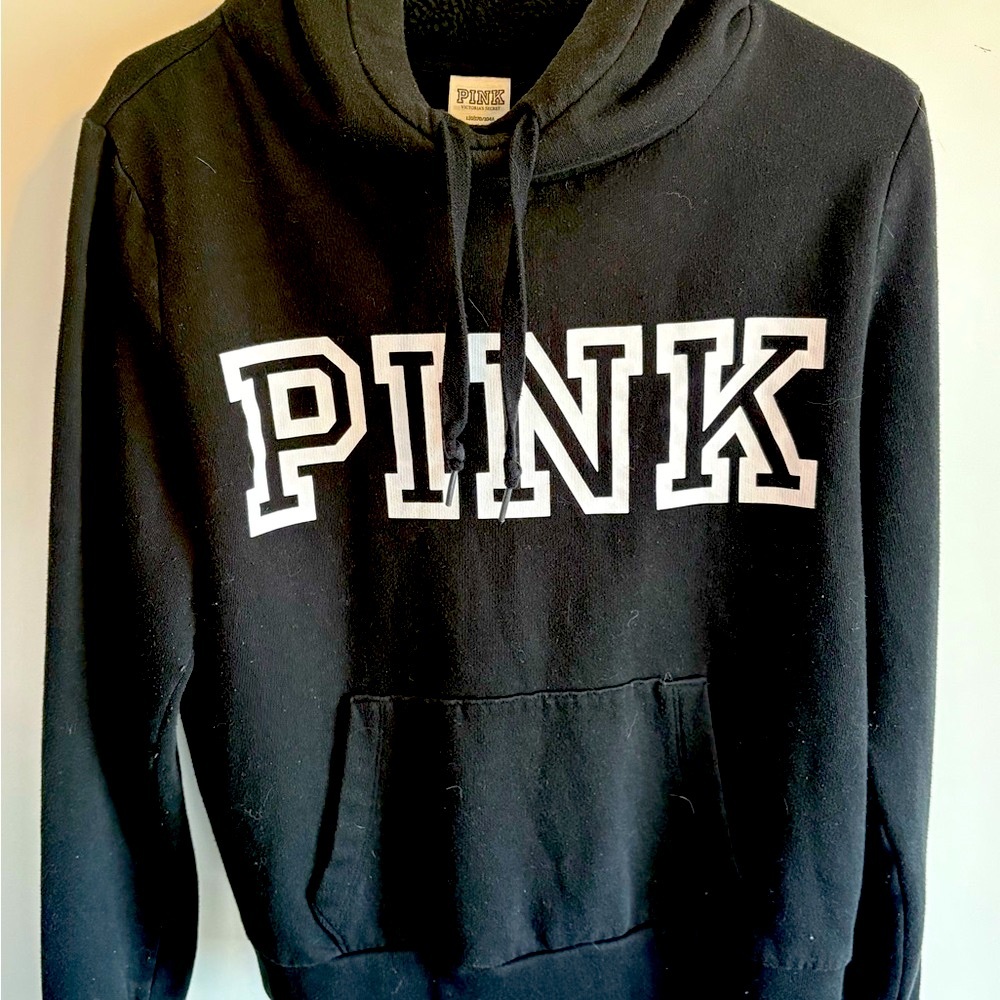 PINK Victoria's Secret Black Hoodie